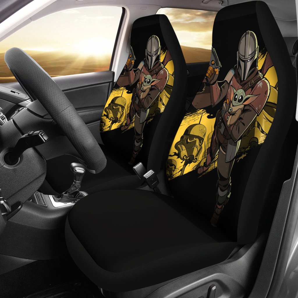 Baby Yoda Cute 2022 Seat Covers