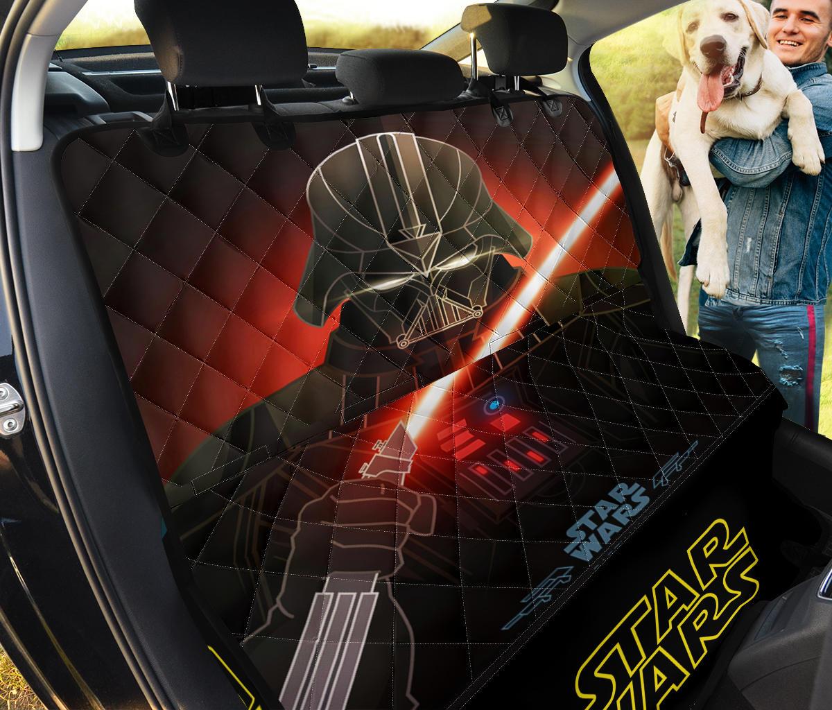 Darth Vader Car Dog Back Seat Cover