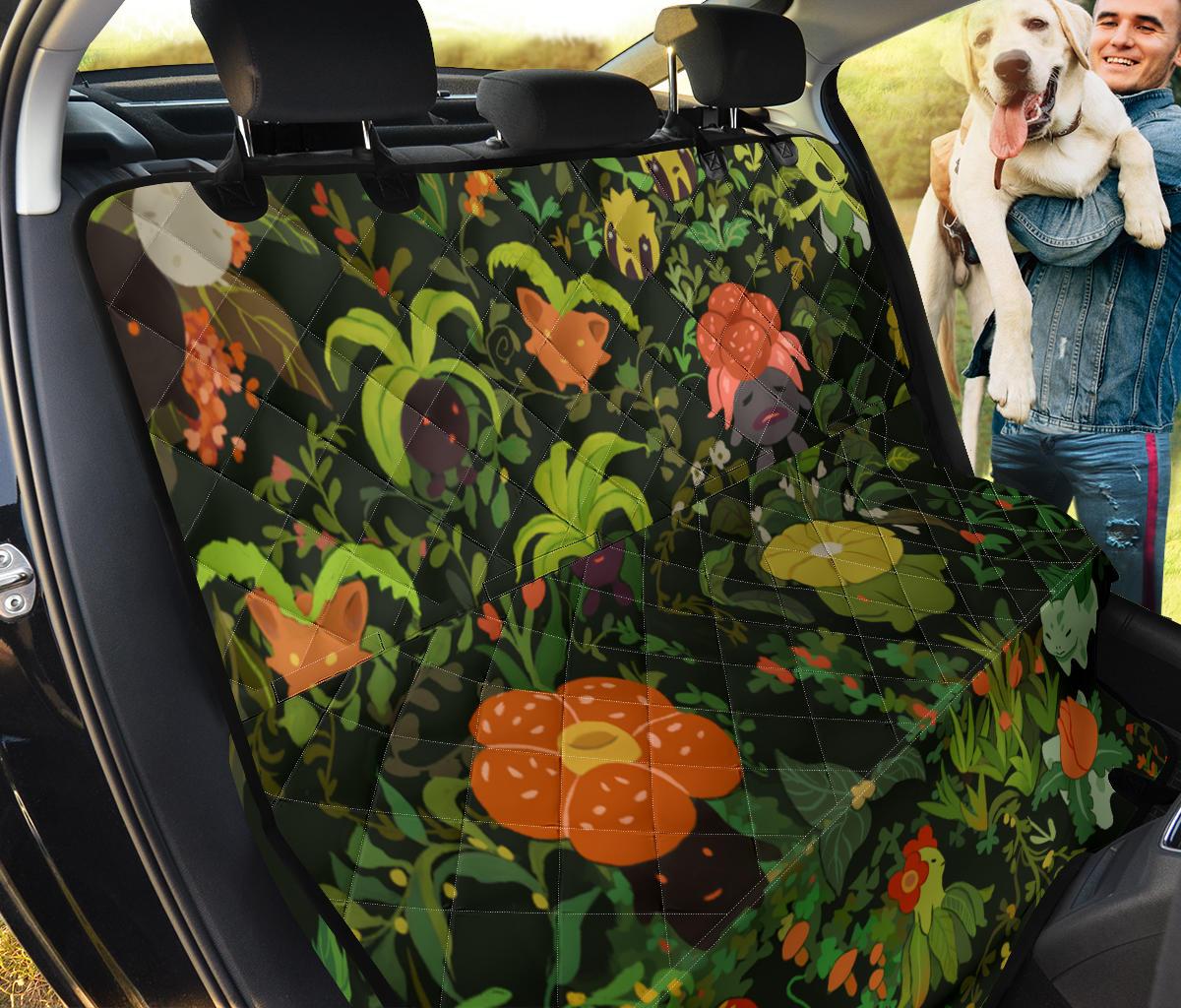 Pokemon Green Car Dog Back Seat Cover