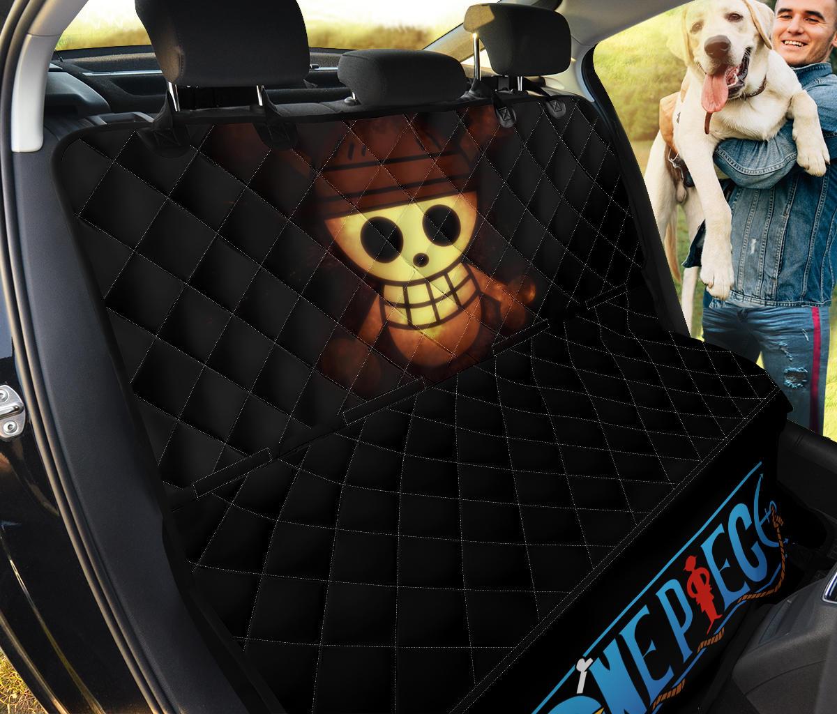 One Piece Logo Anime Car Dog Back Seat Cover