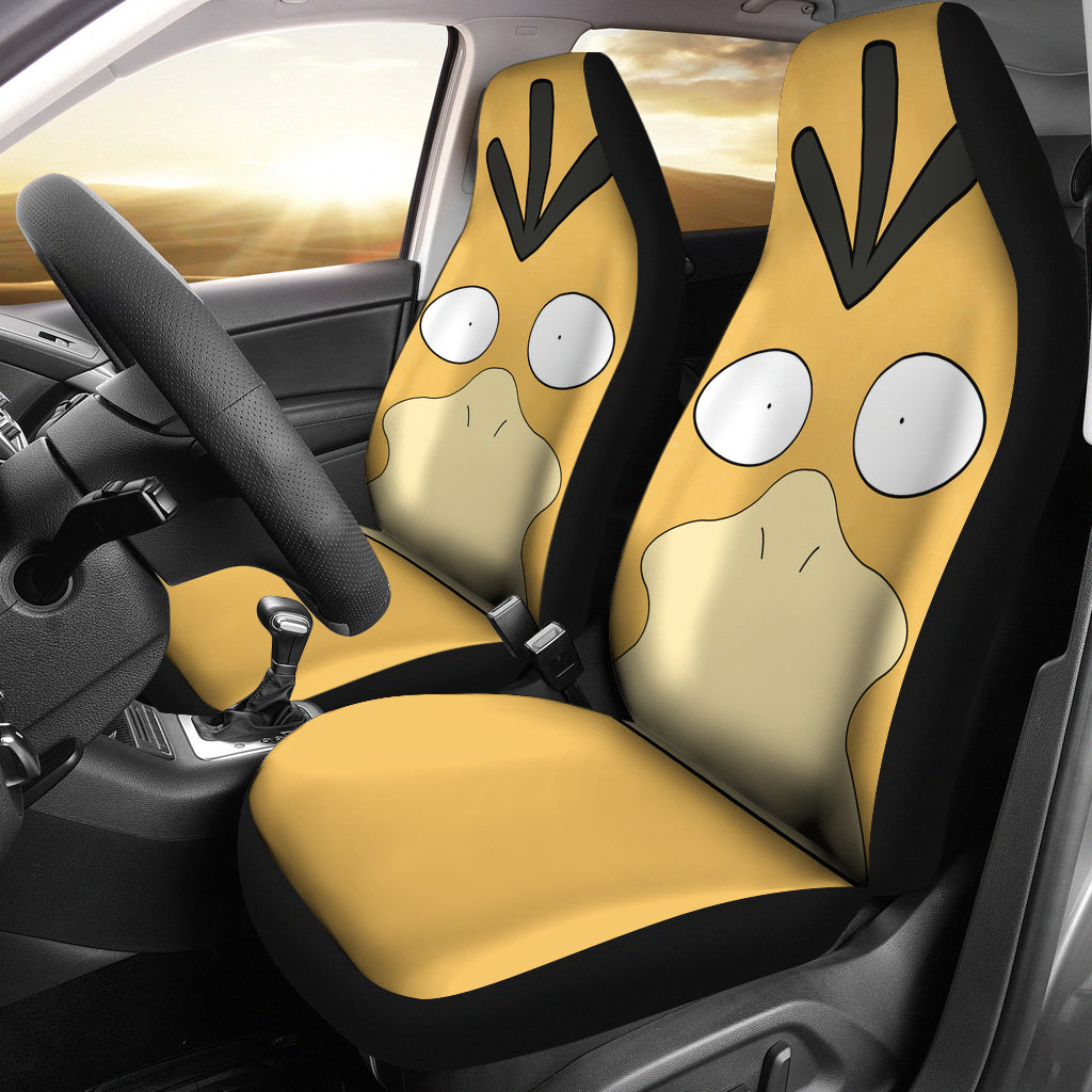 Psyduck Pokemon Seat Cover