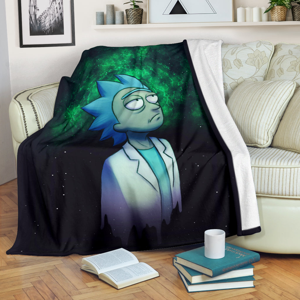 Rick And Morty Premium Blanket 2