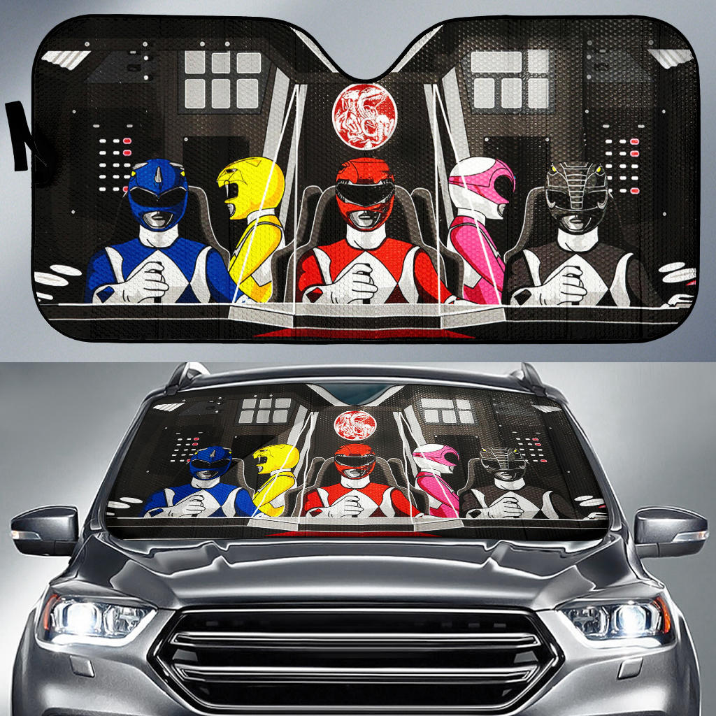 Power Rangers Auto Sun Shades Amazing Best Gift Ideas 2021