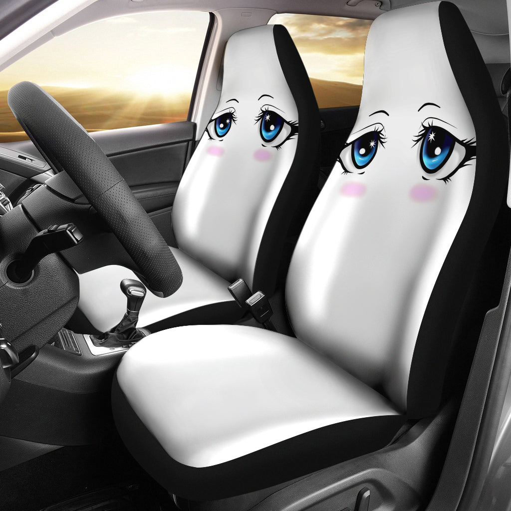 Cute Anime Eyes Seat Cover