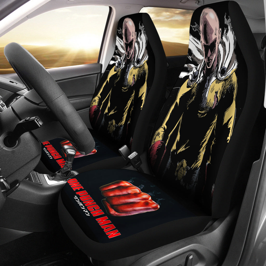 One Punch Man 2021 Car Seat Covers Amazing Best Gift Idea