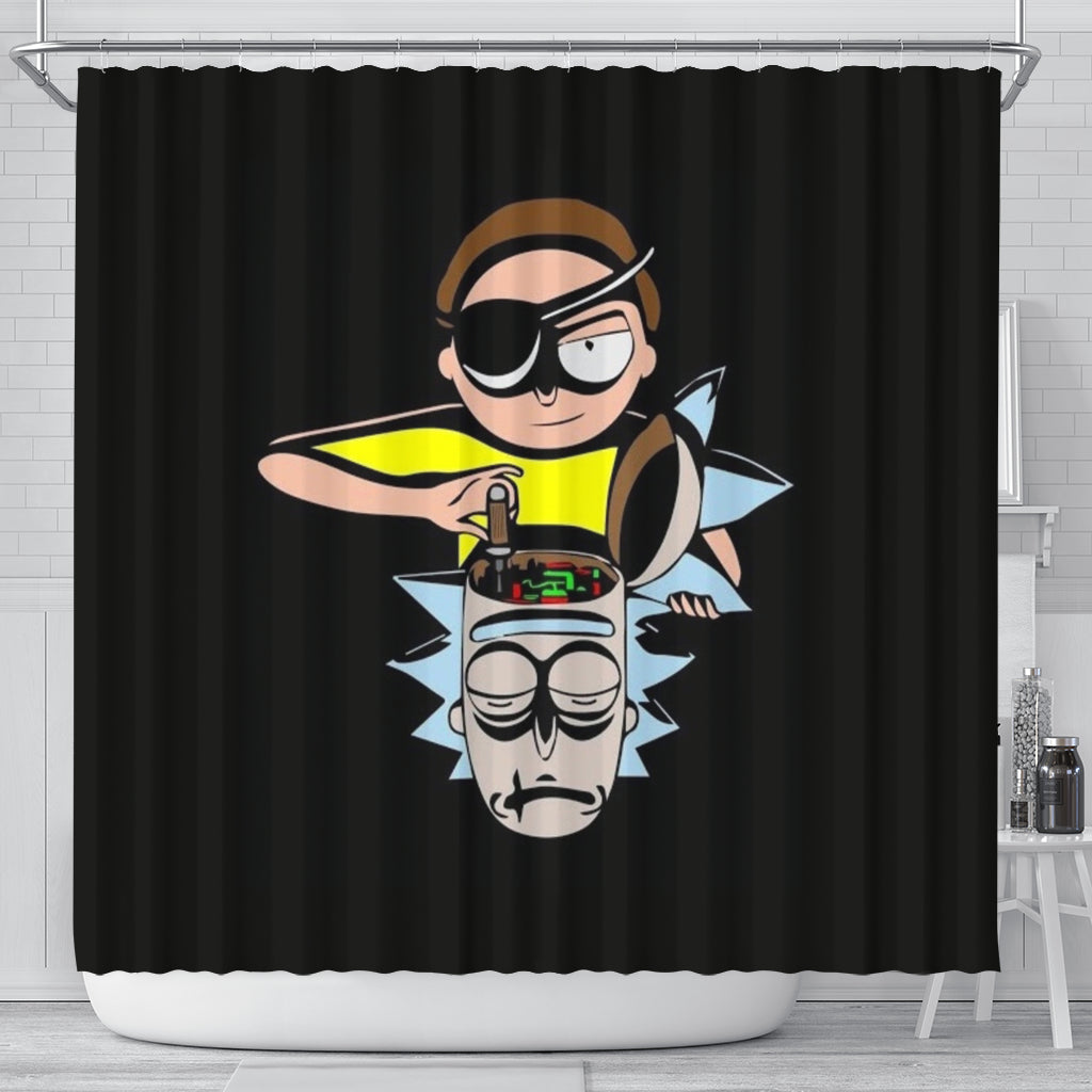 Rick And Morty Shower Curtain 7