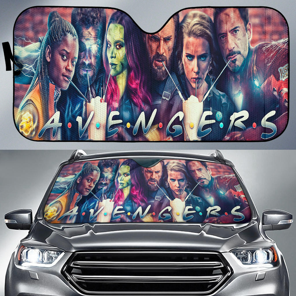 Avengers Friends Auto Sun Shades Amazing Best Gift Ideas 2021