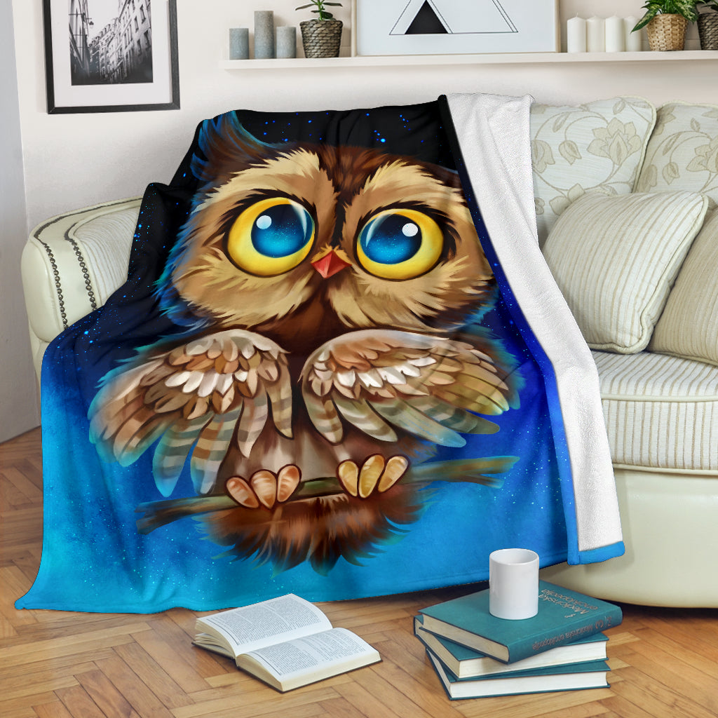 Owl Night 2022 Premium Blanket