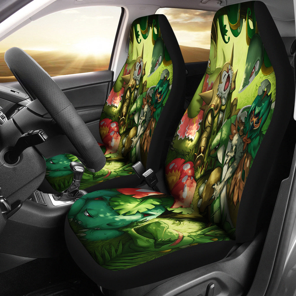 Pokemon Grass 2022 Car Seat Covers Amazing Best Gift Idea