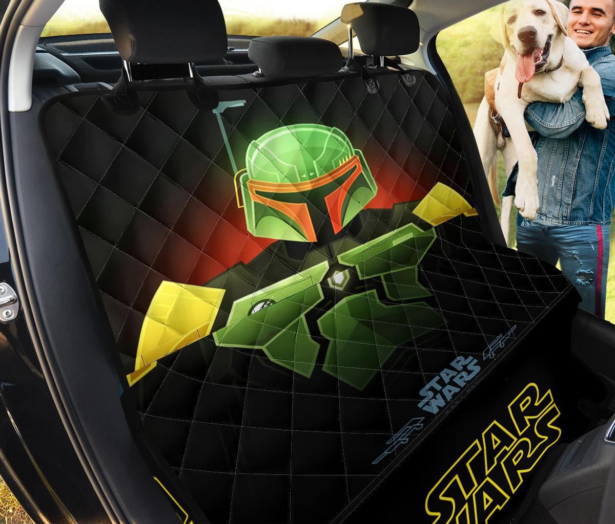 Boba Fett Star Wars Car Dog Back Seat Cover