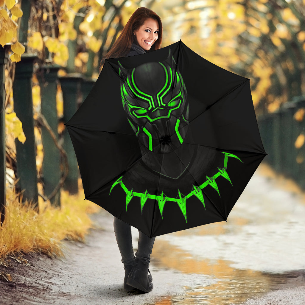 Black Panther Neon Umbrella