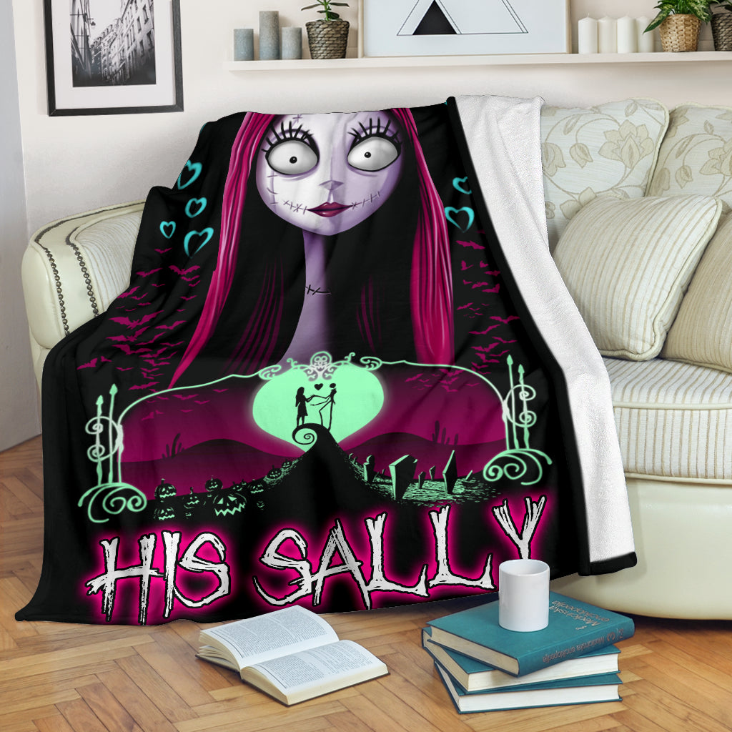 Sally Nightmare Before Christmas Premium Blanket