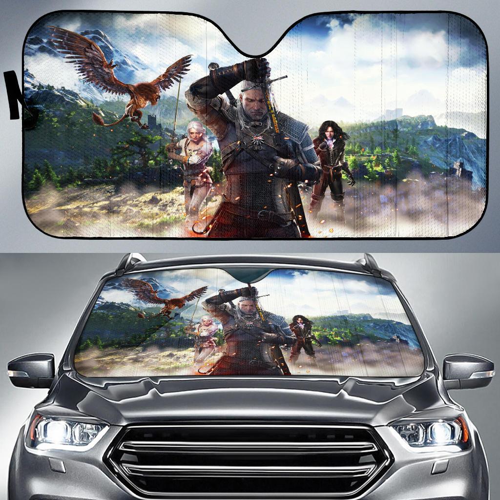 The Witcher Movie 9 Auto Sun Shades