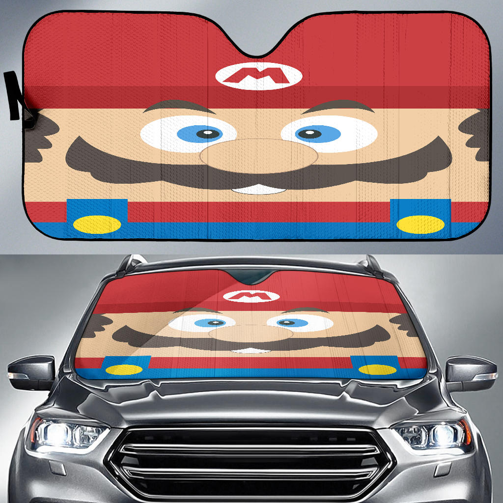 Mario Car Sun Shades Amazing Best Gift Ideas 2022