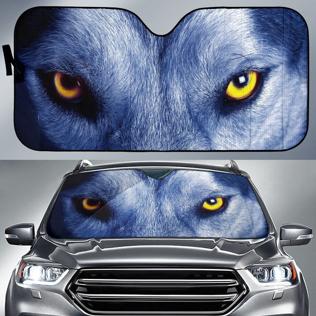 Wolf Eyes Auto Sun Shades Amazing Best Gift Ideas 2021