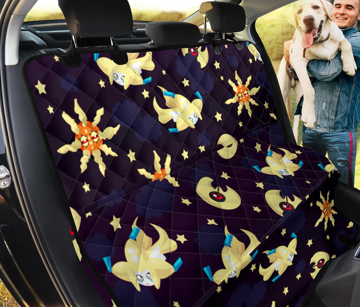 Pokemon Sun Moon Car Dog Back Seat Cover