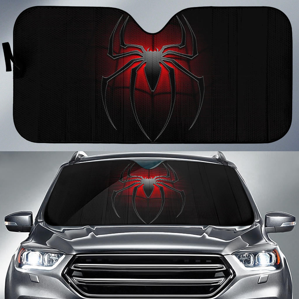 Spider Man Dark Auto Sun Shades