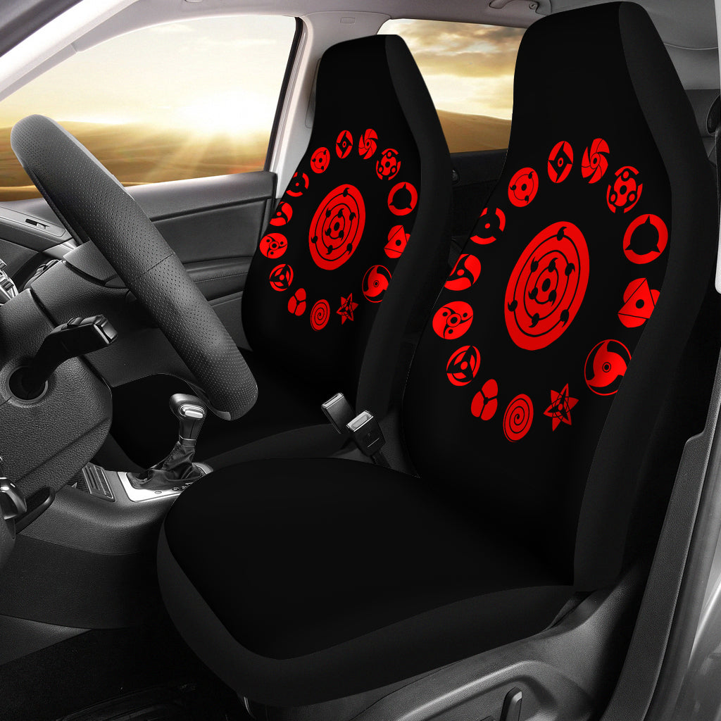 Mangekyo Sharingan Eyes Seat Cover