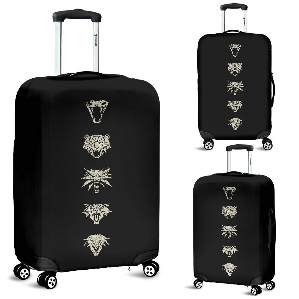 The Witcher Emblems School Luggage Covers