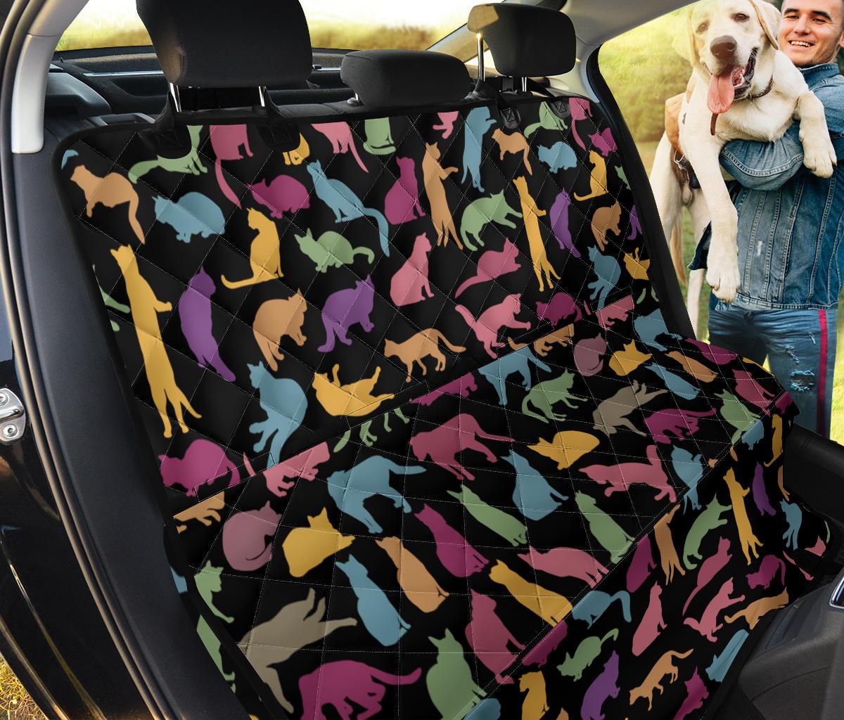 Cats Car Dog Back Seat Cover