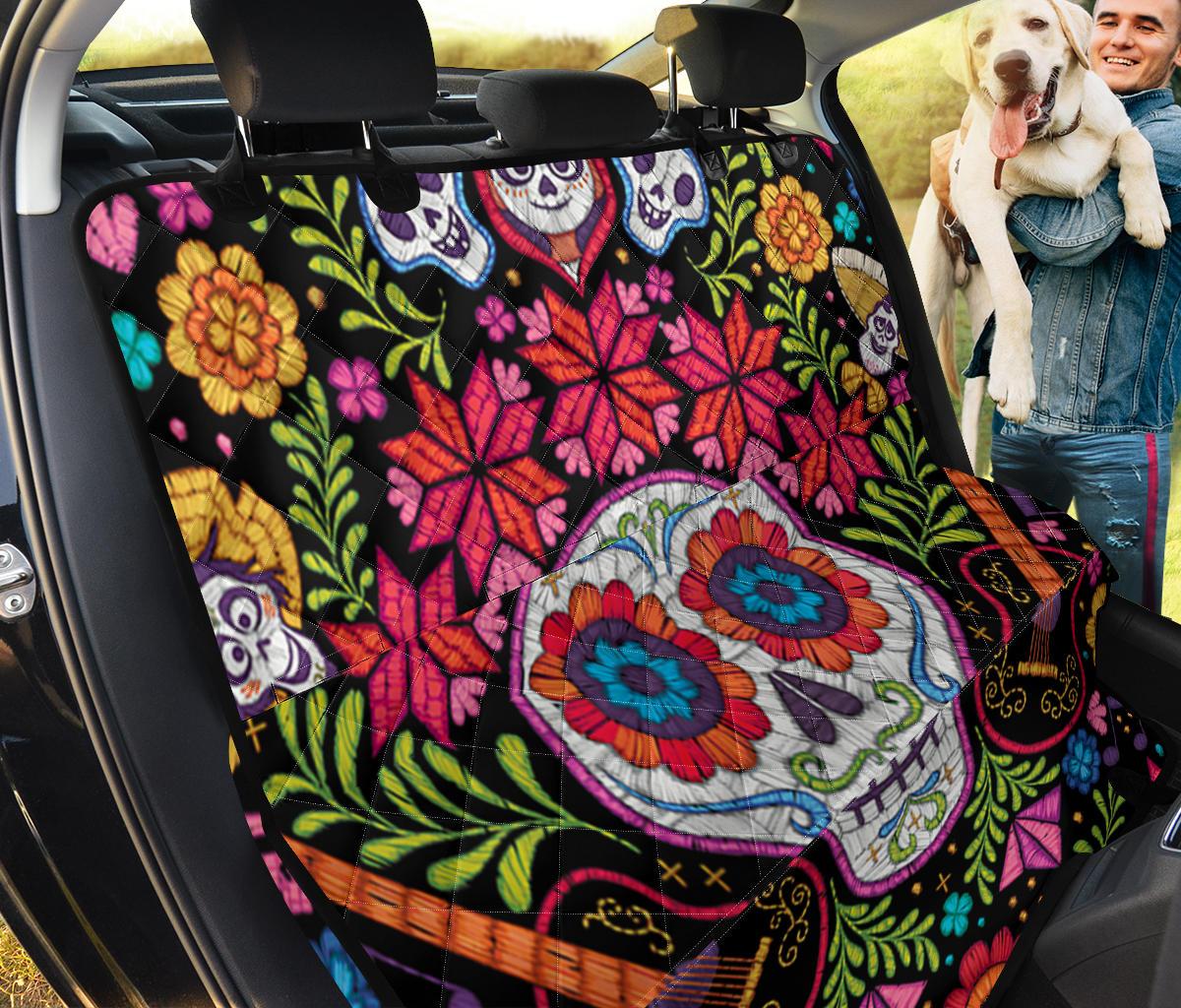 Coco Art Car Dog Back Seat Cover