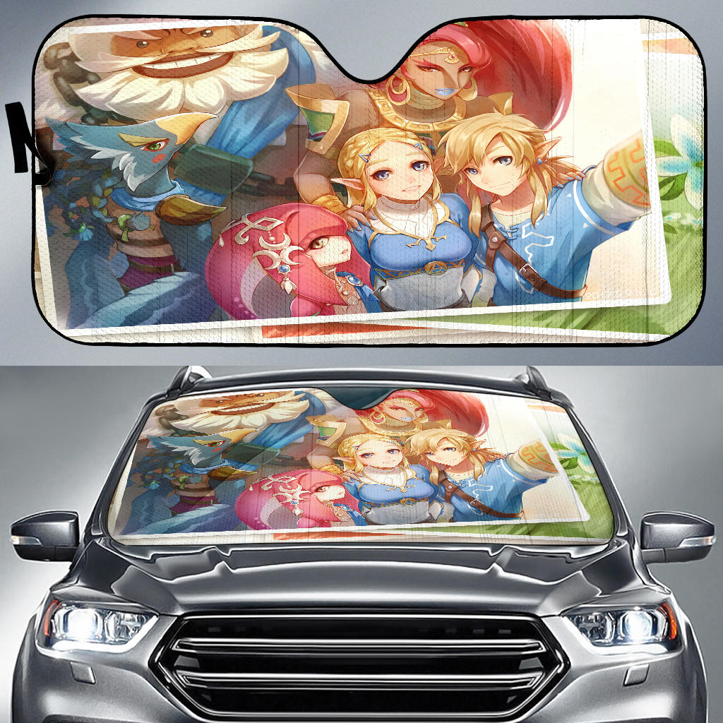 Legend Of Zelda Auto Sun Shades 4 Amazing Best Gift Ideas 2022