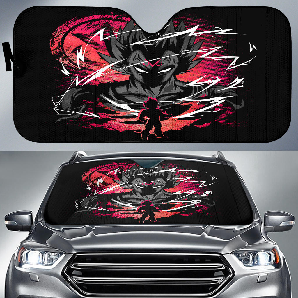 Majin Vegeta Car Sun Shades Amazing Best Gift Ideas 2022