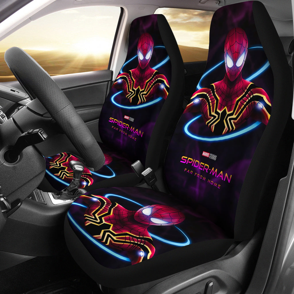 Spider-Man Far From Home Car Seat Covers Amazing Best Gift Idea