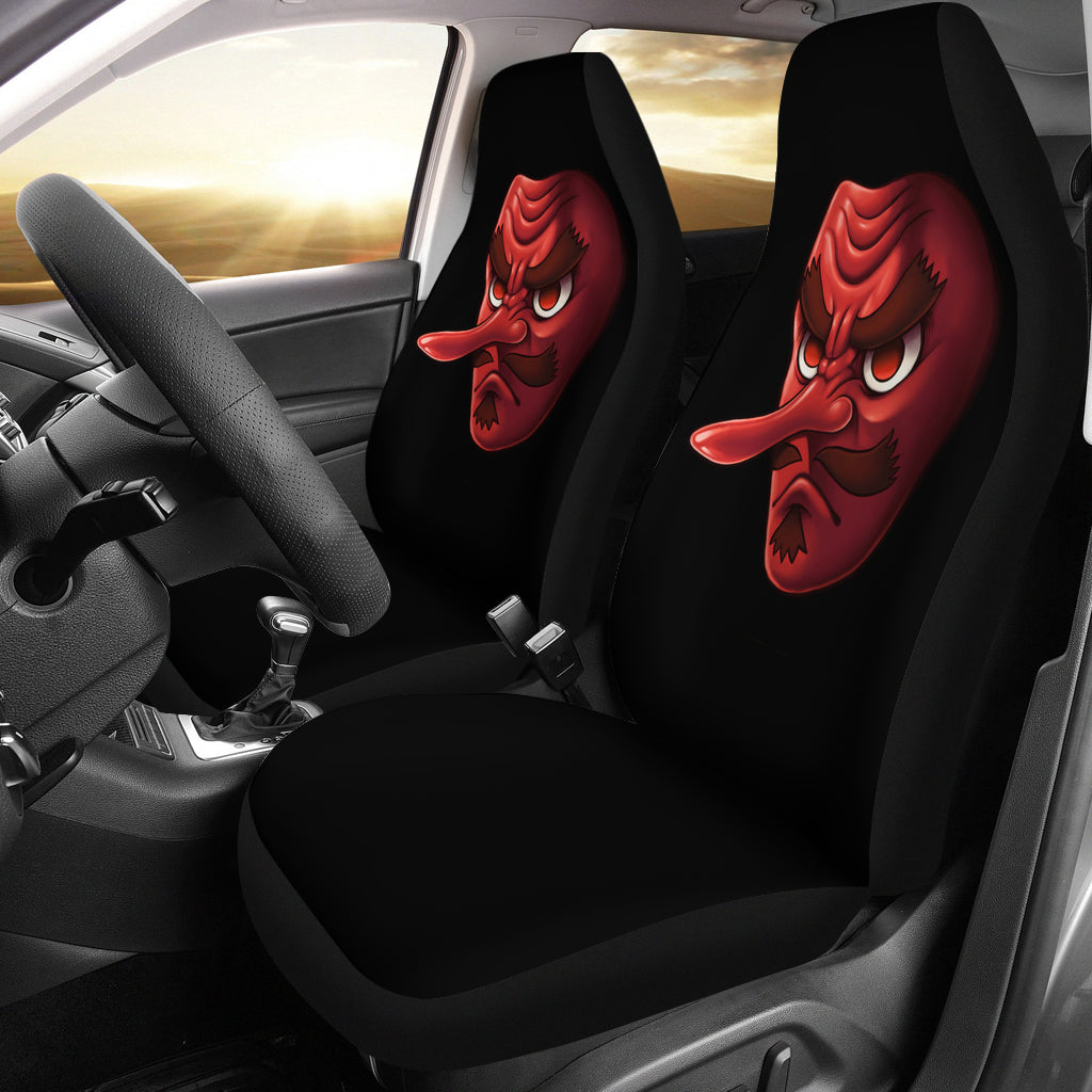 Demon Slayer Mask Seat Cover