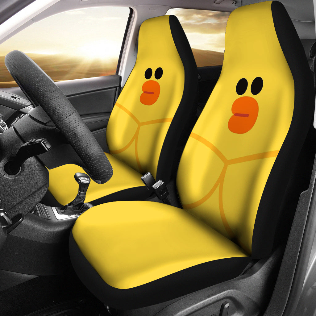Yellow Chicken Seat Covers