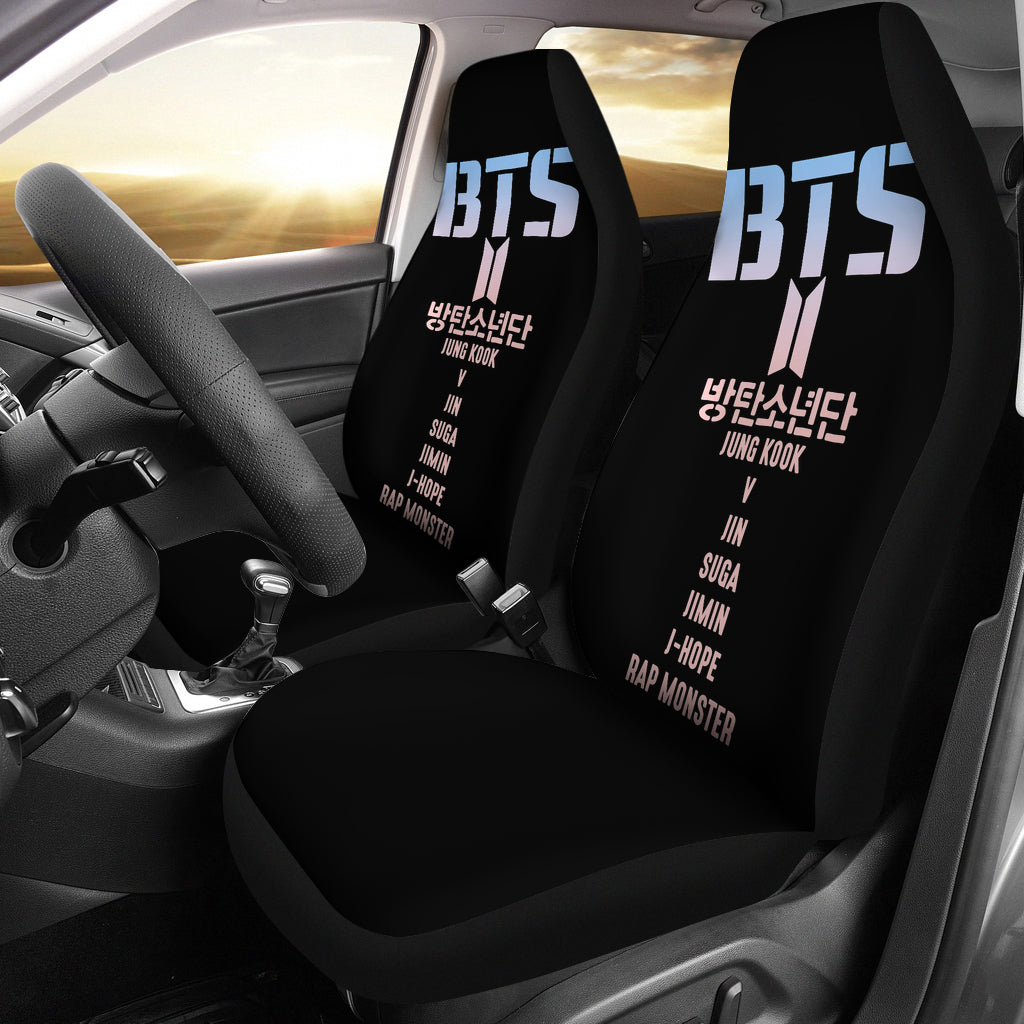 Bts Car Seat Covers Amazing Best Gift Idea