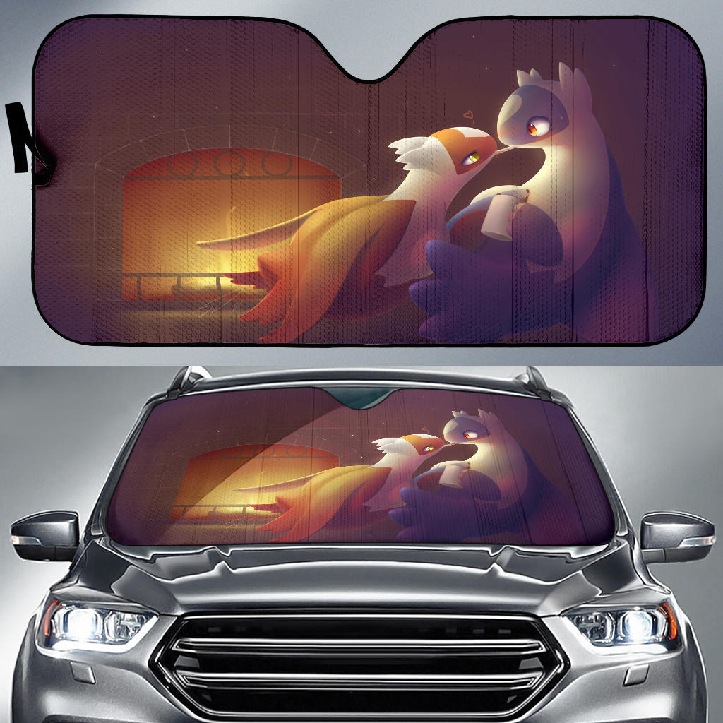 Pokemon Love Car Sun Shadespokemon Love Car Sun Shades