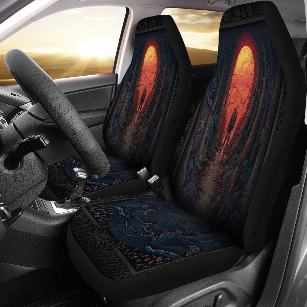 The Witcher Art Car Seat Covers Amazing Best Gift Idea