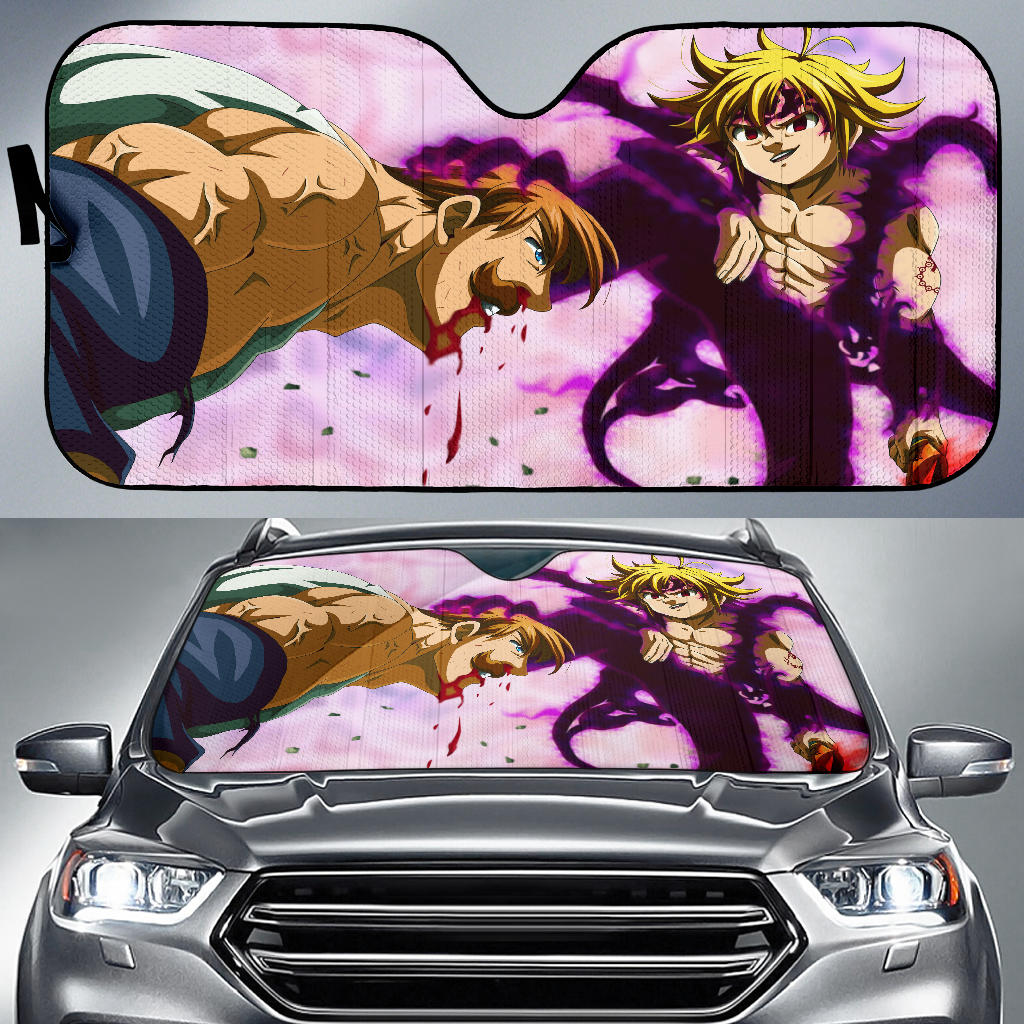 Meliodas Vs Escanor Sun Shade