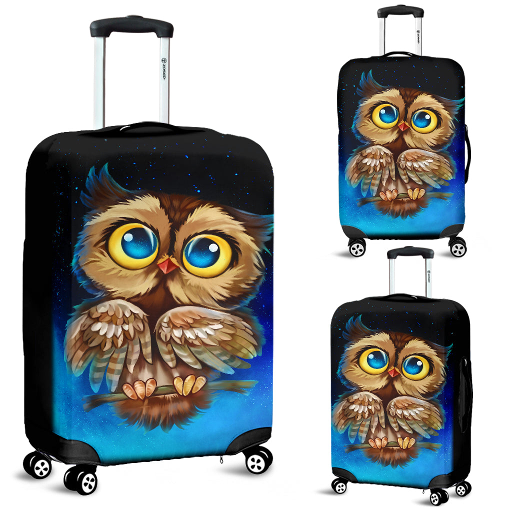 Owl Luggage Covers 2