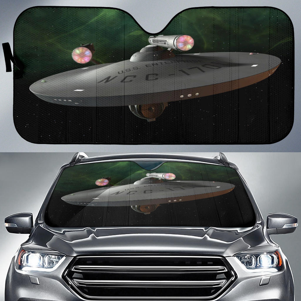 Star Trek Ship Car Sun Shades Amazing Best Gift Ideas 2022