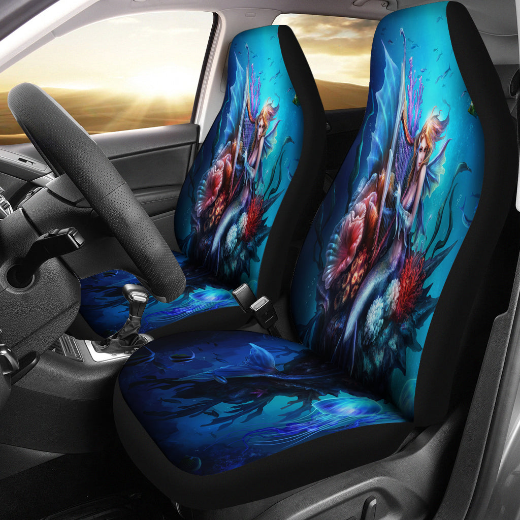 Mermaid 2022 Car Seat Covers Amazing Best Gift Idea