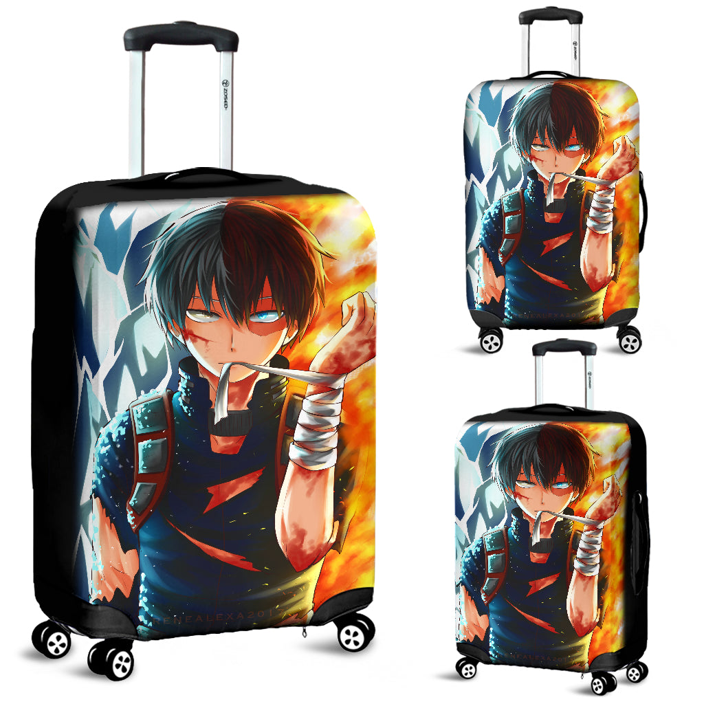 Shouto Todoroki Boku No Hero Academia Luggage Covers