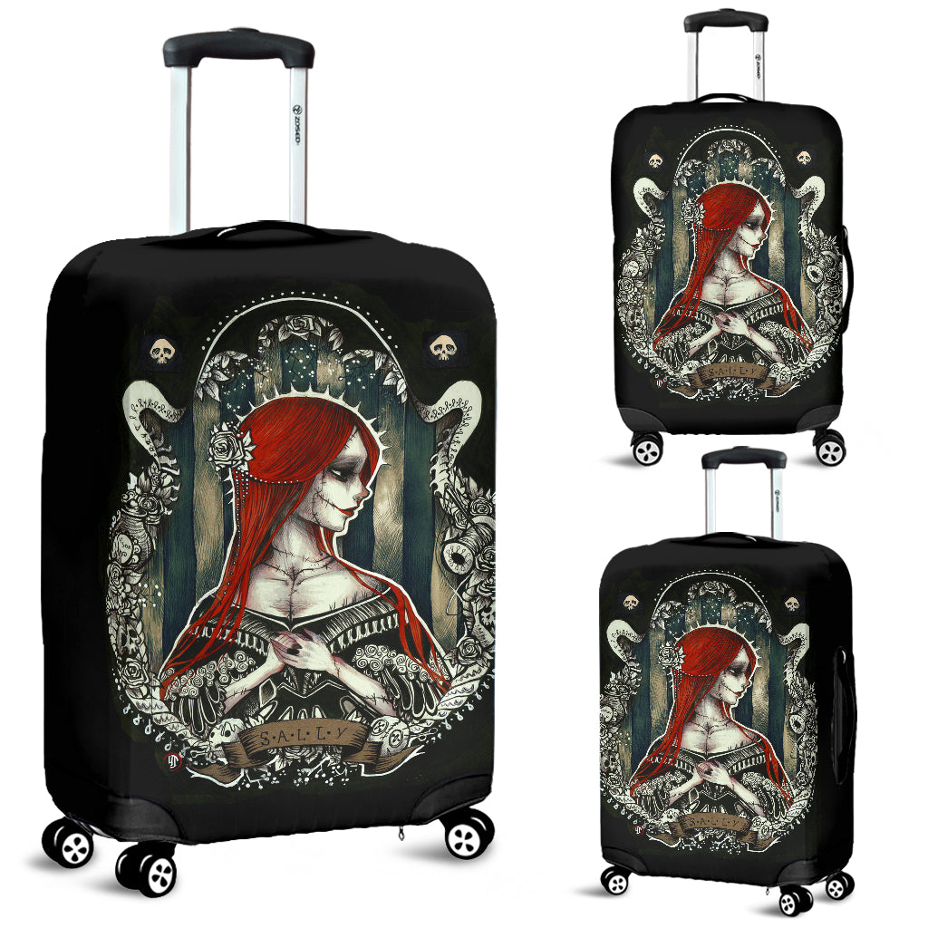 Sally Skull Luggage Covers