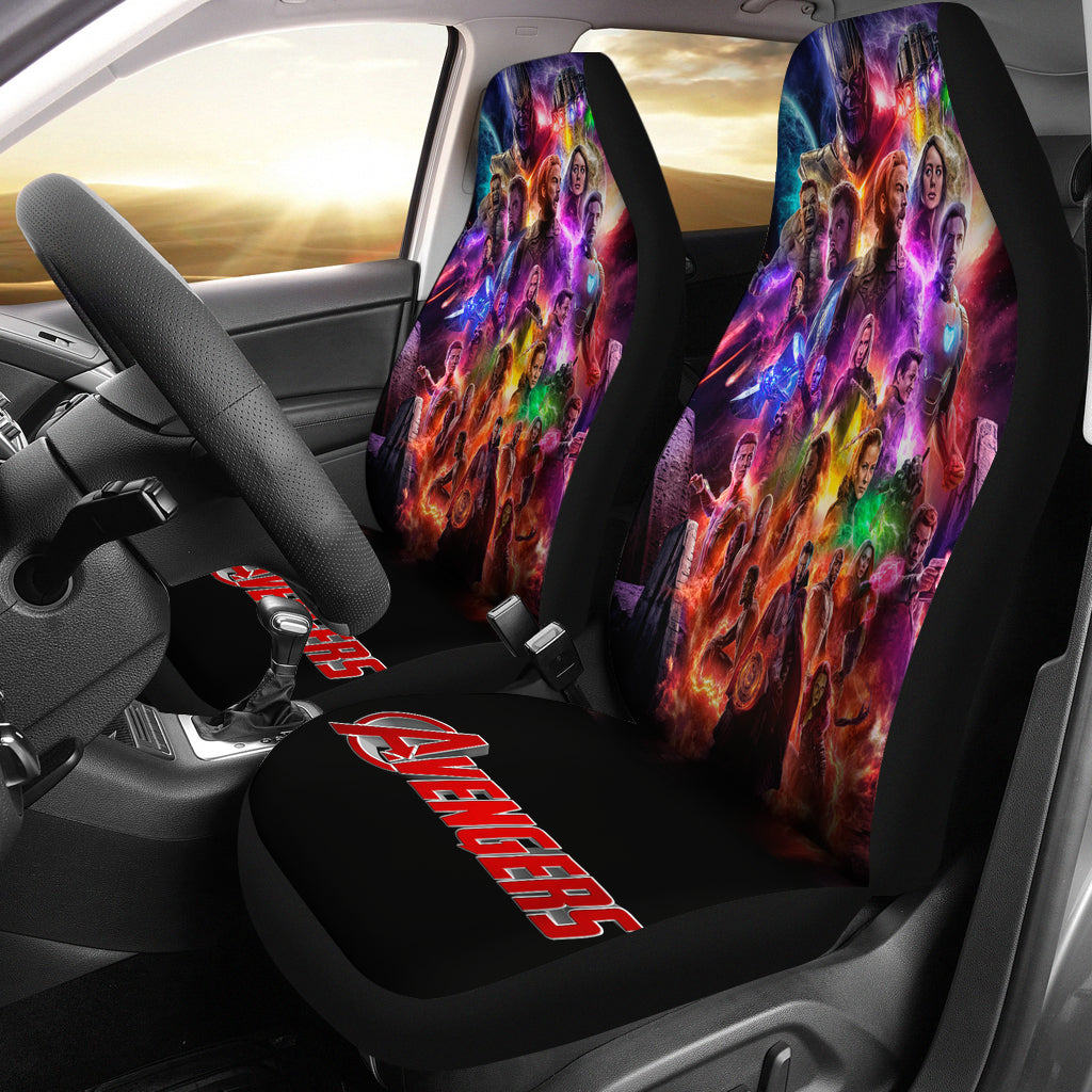 Avengers 4 Car Seat Covers Amazing Best Gift Idea