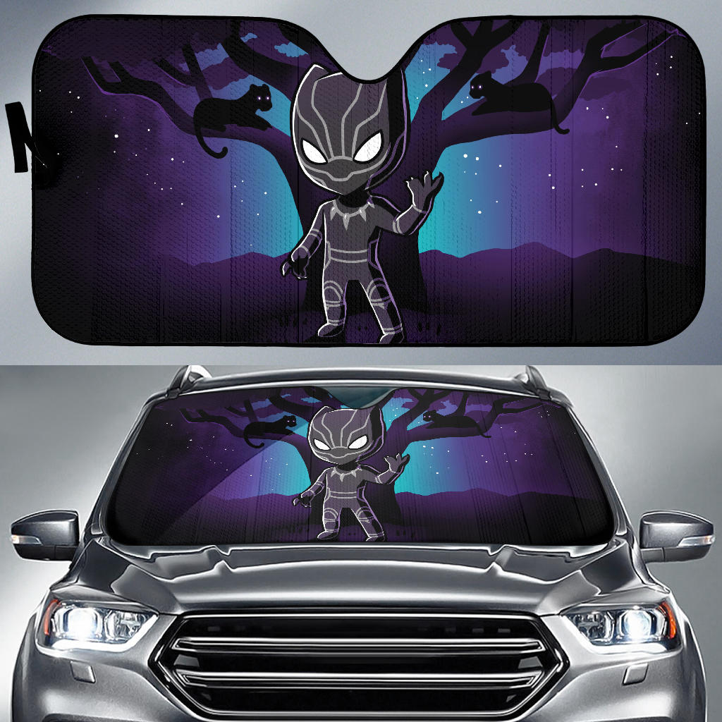 Black Panther Chibi Sun Shade