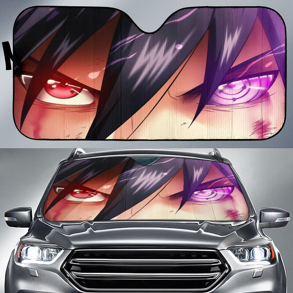 Sasuke Eyes Car Sun Shades Amazing Best Gift Ideas 2021