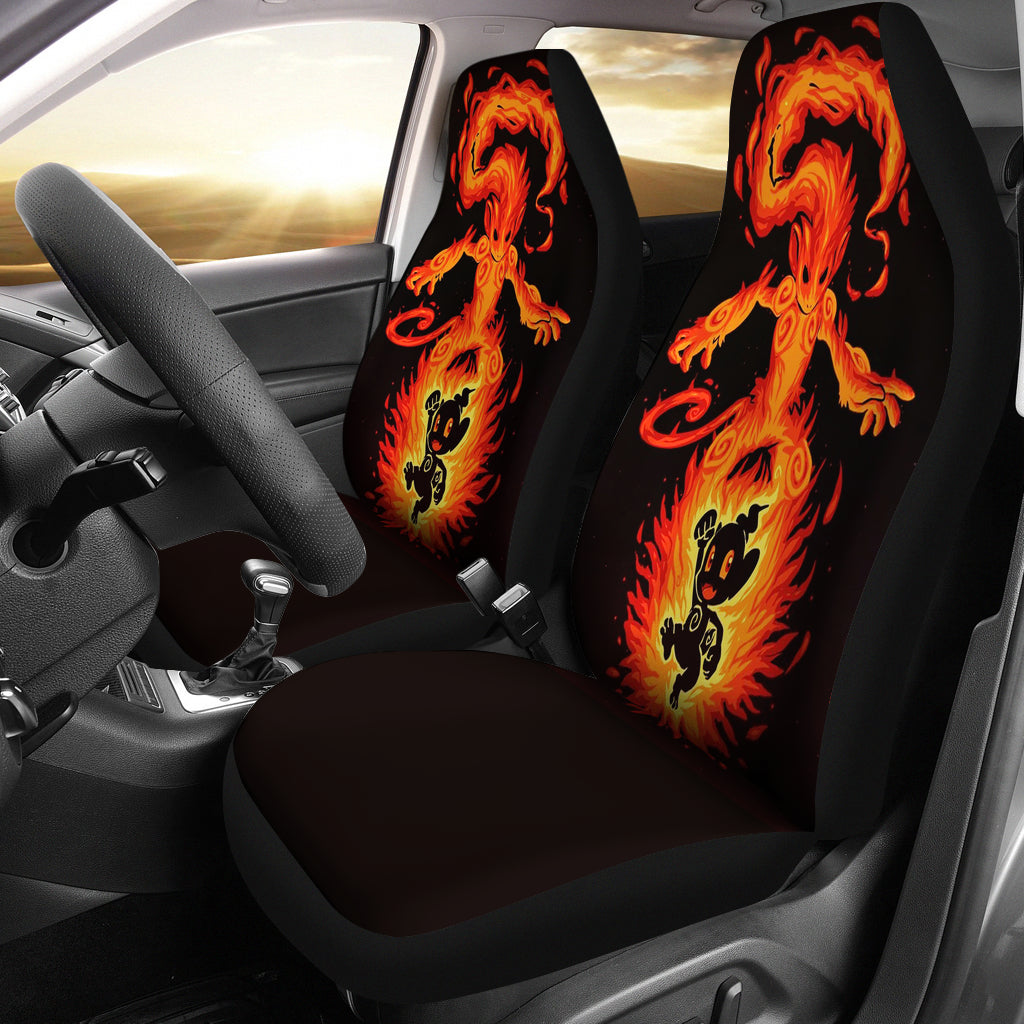 Chimchar And Infernape Seat Cover