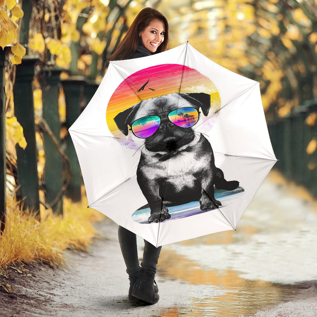 Summer Pug Umbrellav