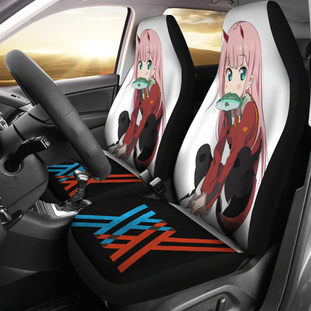 Zero Two Cute Anime Girl Seat Covers