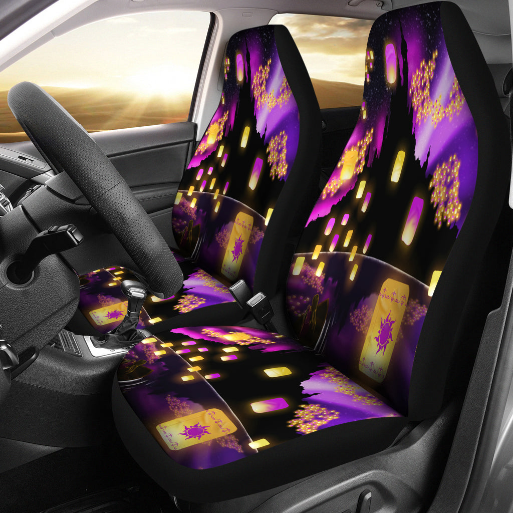 Tangled Car Seat Covers Amazing Best Gift Idea