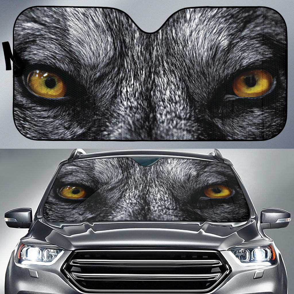 Wolf Eyes Car Sun Shades Amazing Best Gift Ideas 2021