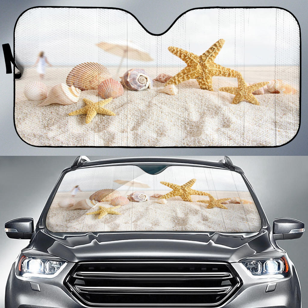 Seashells Car Sun Shades