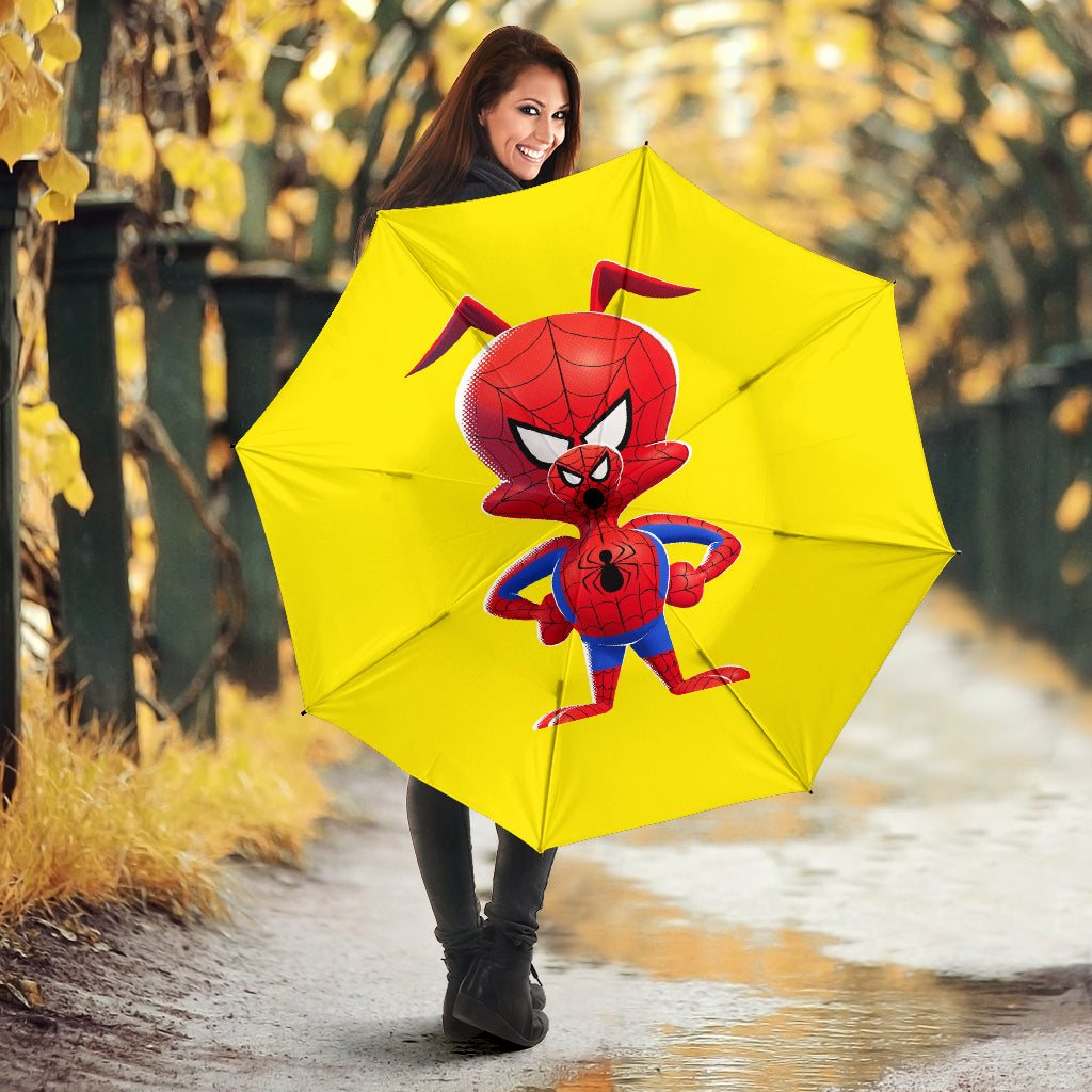 Spider Man Pig Into The Spiderverse Umbrella