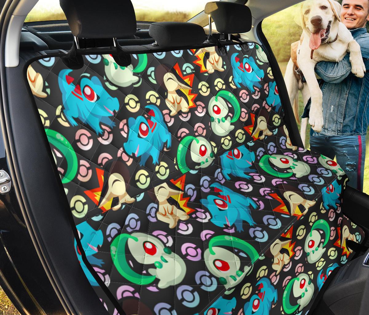 Pokemon Gen 2 Car Dog Back Seat Cover